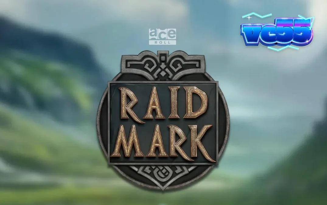 Tampilan visual slot Raidmark dengan tema Viking dan kapal longship
